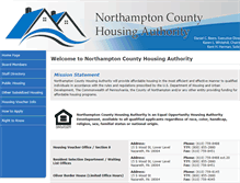 Tablet Screenshot of northamptoncountyha.org